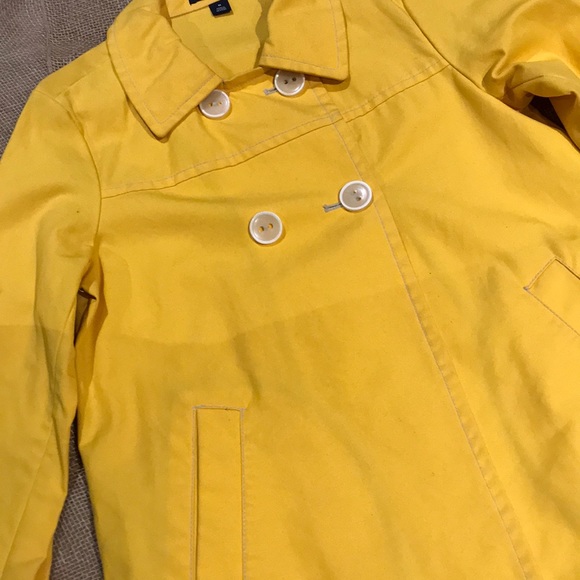 Gap yellow swing coat - Picture 3 of 7